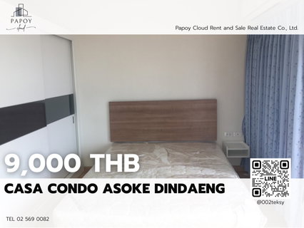 รูปภาพ ราคาดีมาก 💸 ให้เช่า Casa Condo Asoke Dindaeng เดินทางสะดวก