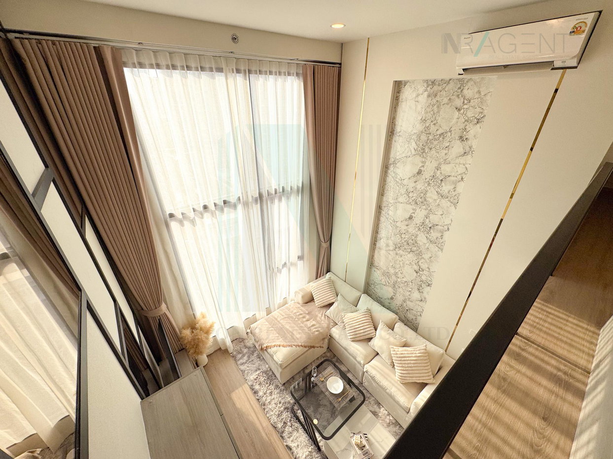 picture 🔺 For Sell Condo ORIGIN PLUG & PLAY NONTHABURI STATION Building 1, Floor 14,Duplex, Room size 47 sqm - 4/8