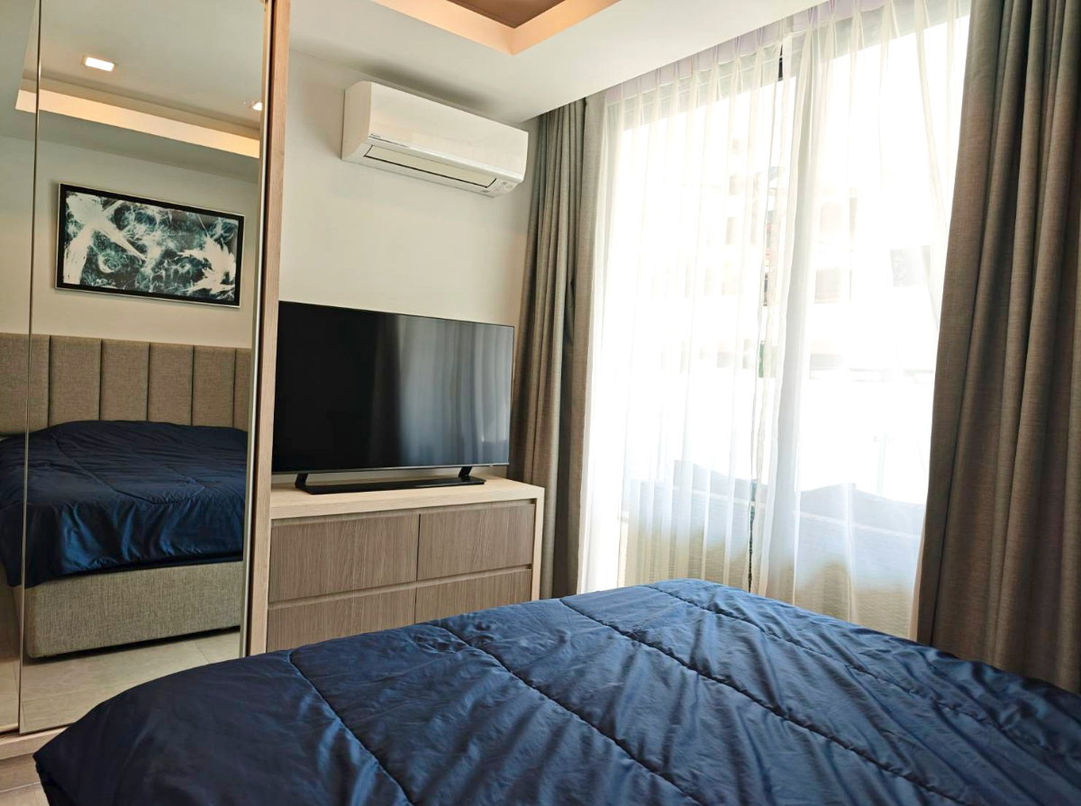 รูป คอนโด 2 ห้องนอนให้เช่า พร้อมเข้าอยู่ ใจกลางพัทยาใต้ ที่ Serenity Residence Jomtien  - รูปที่ 10/18