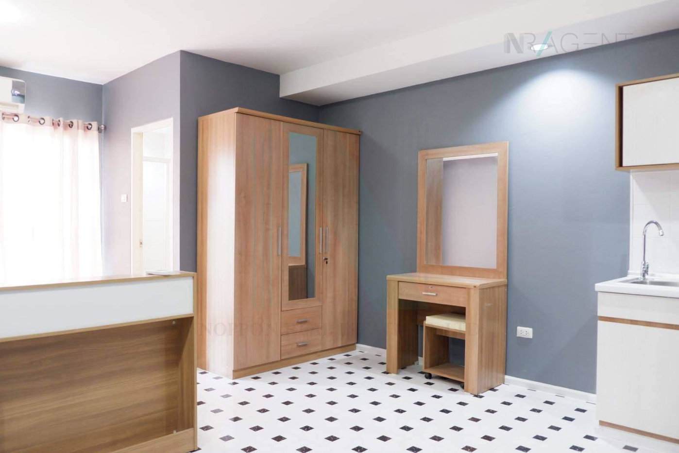picture 🔺 For Rent Condo THE LOG 3 Building 1, Floor 5,Studio, Room size 28.00 sqm - 5/8