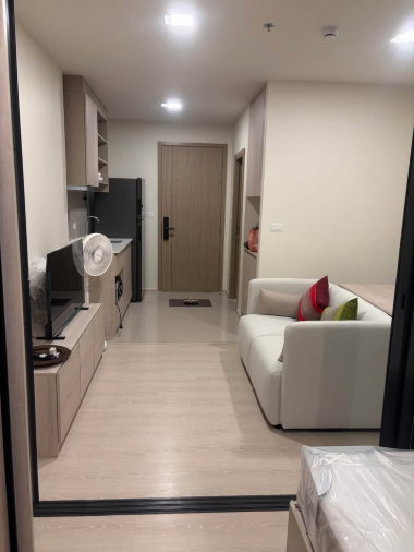 รูป R612/เช่า] Flo by Sansiri ชั้น 7 ห้องสวยสไตล์ Cozy แต่งครบพร้อมอยู่ ใกล้ BTS คลองสาน 350 ม. - รูปที่ 8/16