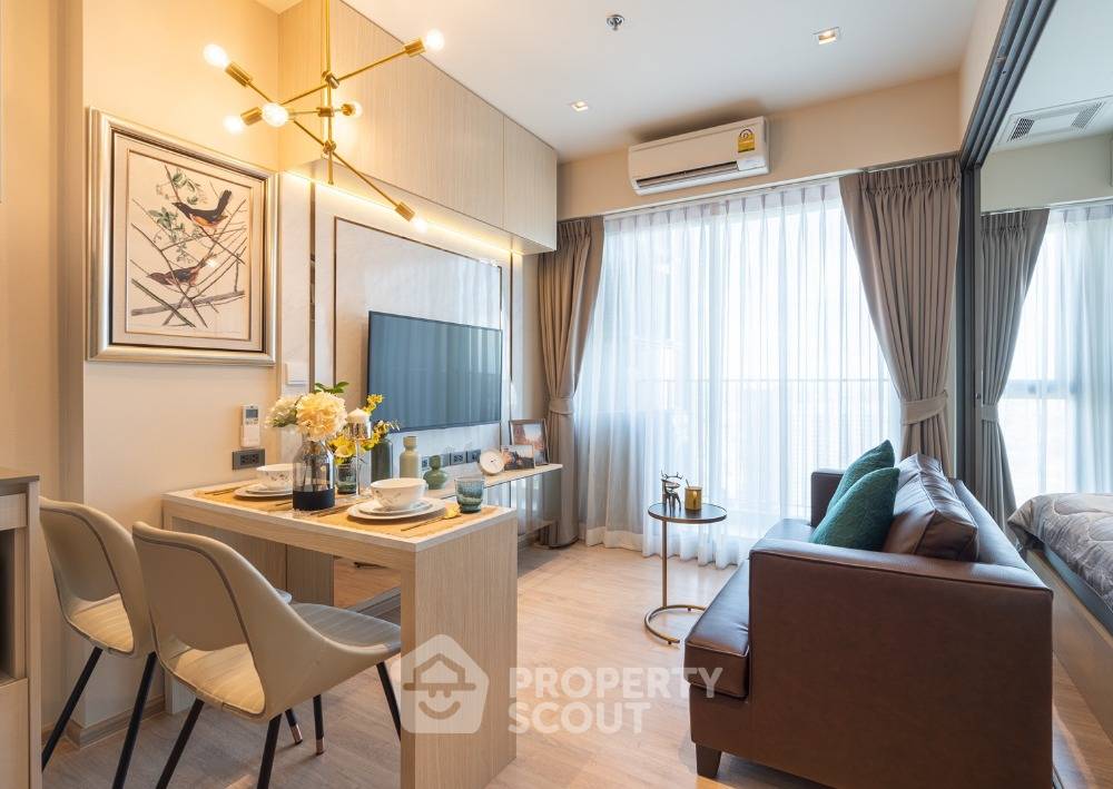 picture 1-BR Condo 34th-Floor, 33 Sqm | Whizdom Station Ratchada-Thrapra | 100m to BTS Talat Phlu (ID 597601) - 4/17