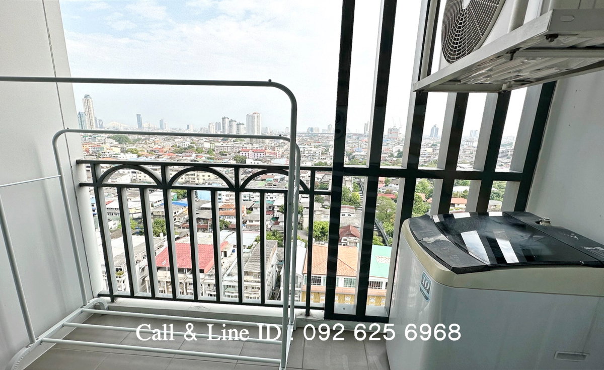 รูป ให้เช่า 🏠 The Rich Sathorn - Taksin (เดอะริช สาทร - ตากสิน) 🏠 1 ห้องนอน 1 ห้องน้ำ พร้อมอยู่ 🚆 ใกล้ BTS สถานีวงเวียนใหญ่ - รูปที่ 18/38