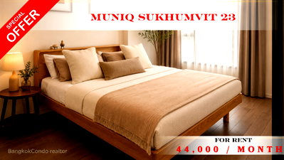 Condos for rent : “} ❤️‍🔥🚆 Exclusive Unit For Rent 📌 MUNIQ Sukhumvit 23 (Line: @rent2022) | Near BTS Asoke & MRT Sukhumvit  ✨ Ready to Move In ✨  📌 Ref Code: A