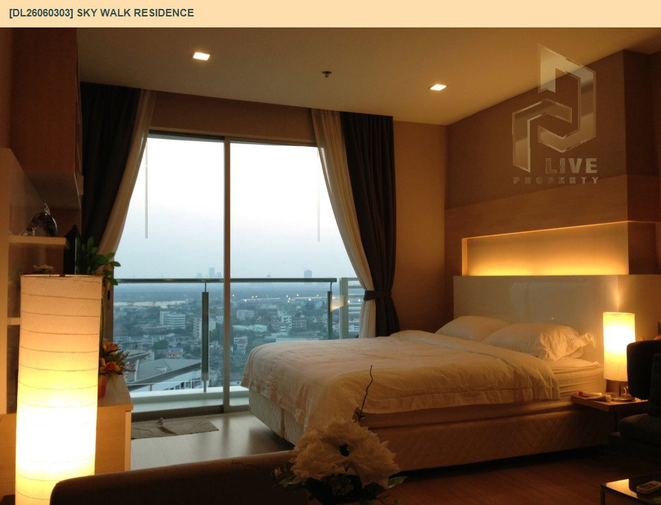 รูป DL26060303 ขายคอนโด สกาย วอร์ค เรสซิเดนซ์ (Sky Walk Residence ) ใกล้ BTS พระโขนง พร้อมเข้าอยู่ โทรด่วน 0653619502 LineID @952jdxxk - รูปที่ 3/8