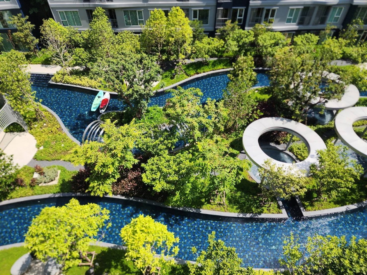รูป 🏡 ให้เช่า Kave Town Island ครัวแยก 15,000฿💖  ✨ ตึก E ชั้น 6 วิวกลางสระสวย ✅️ พร้อมเข้าอยู่ - รูปที่ 2/17