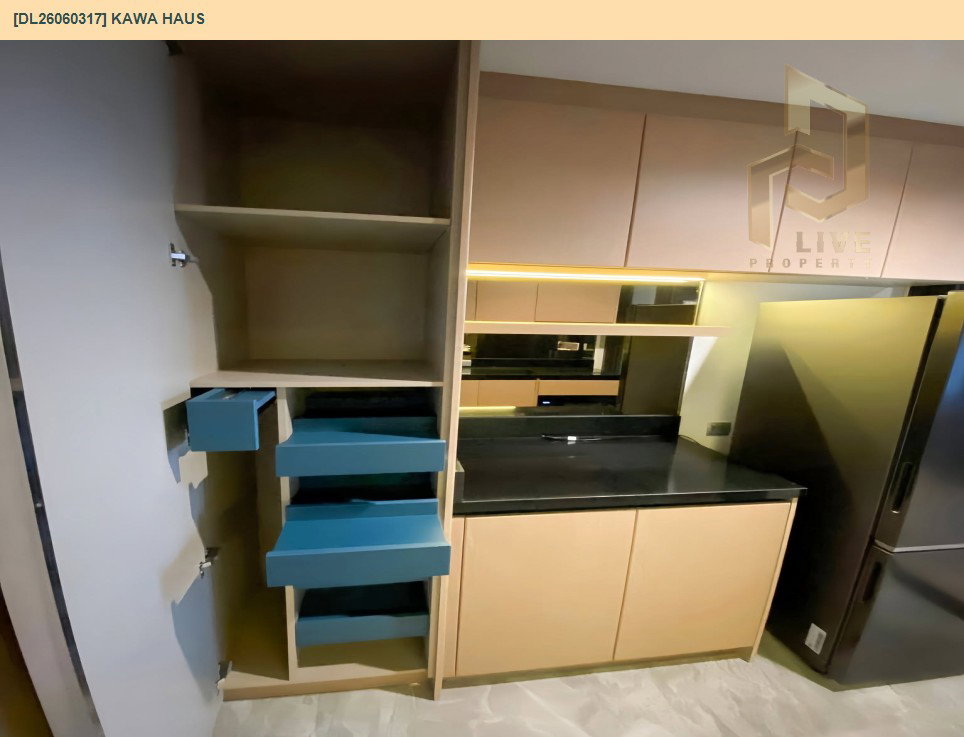 รูป DL26060317 ให้เช่าคอนโด คาวะ เฮาส์ (KAWA HAUS) ใกล้ BTS อ่อนนุช พร้อมเข้าอยู่ โทรด่วน 0638692663 LineID @952jdxxk - รูปที่ 5/12