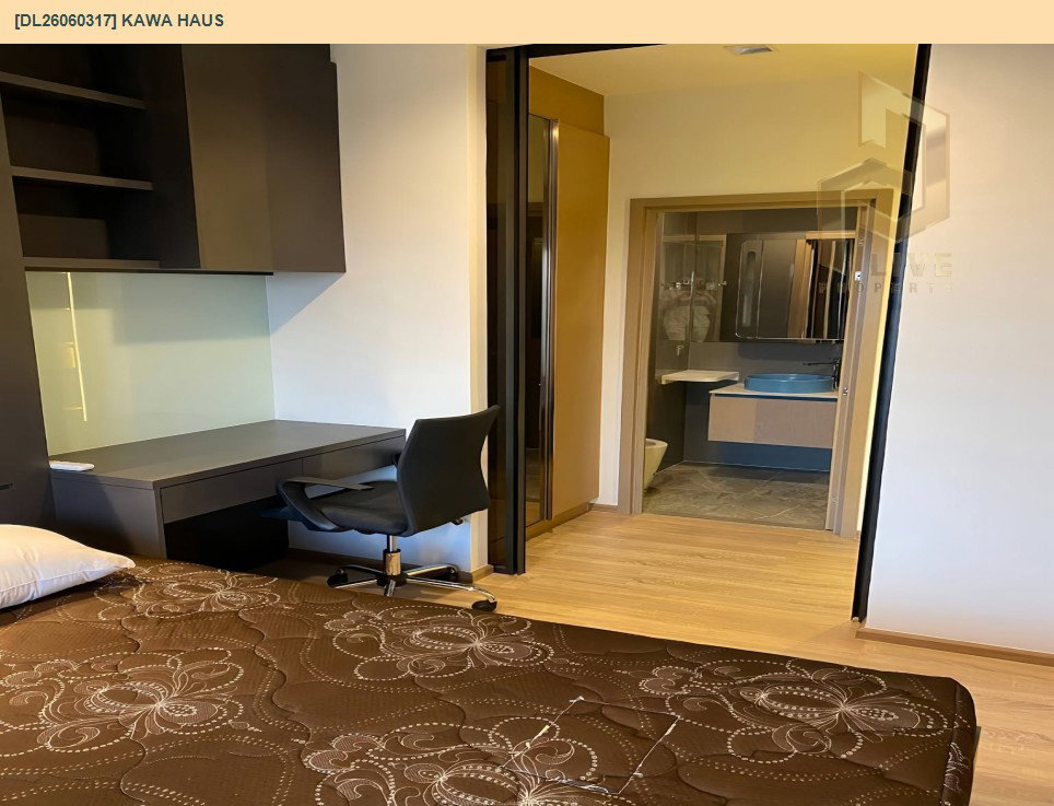 รูป DL26060317 ให้เช่าคอนโด คาวะ เฮาส์ (KAWA HAUS) ใกล้ BTS อ่อนนุช พร้อมเข้าอยู่ โทรด่วน 0638692663 LineID @952jdxxk - รูปที่ 12/12