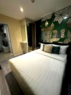 คอนโดให้เช่า : AS2102 ให้เช่าคอนโด Icondo Green Space เสรีไทย ห้องสวย พร้อมเครื่องใช้ไฟฟ้าเฟอร์นิเจอร์ครบ