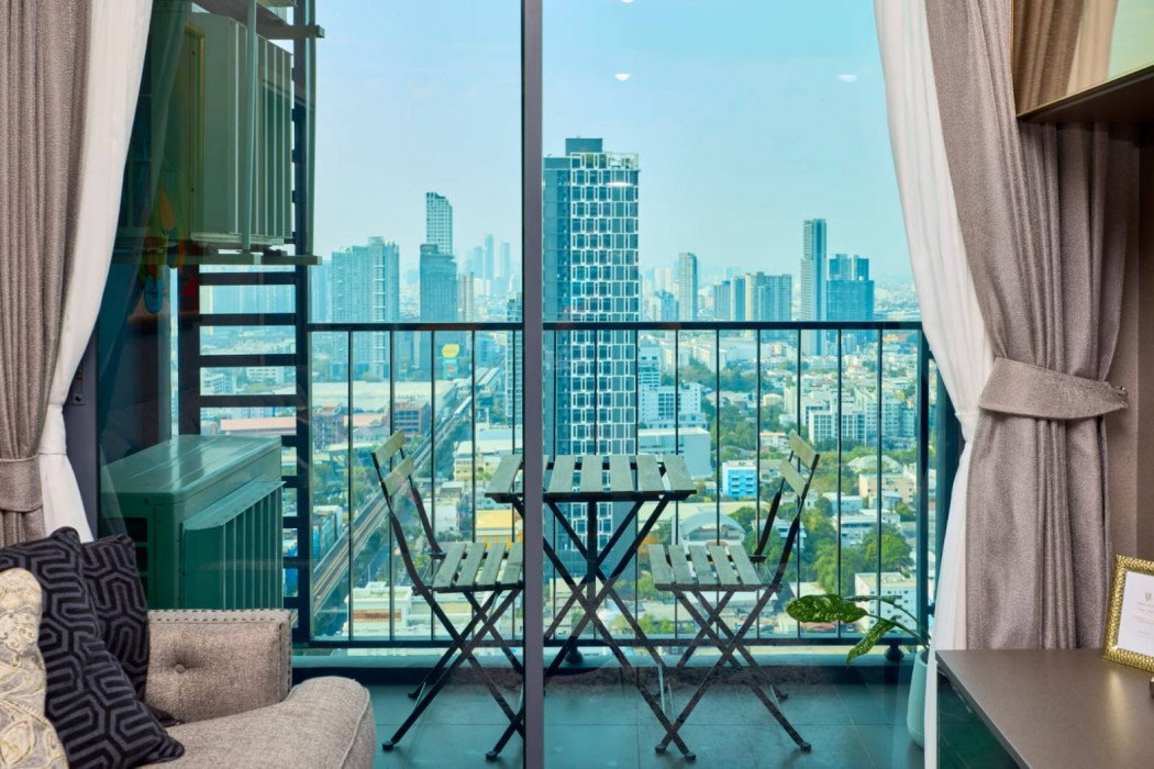 รูป ให้ เช่า คอนโด IDEO Sukhumvit 93 (ไอดีโอ สุขุมวิท 93)52 ตรม. 2 นอน 2 น้ำ ชั้น 36 - รูปที่ 9/11