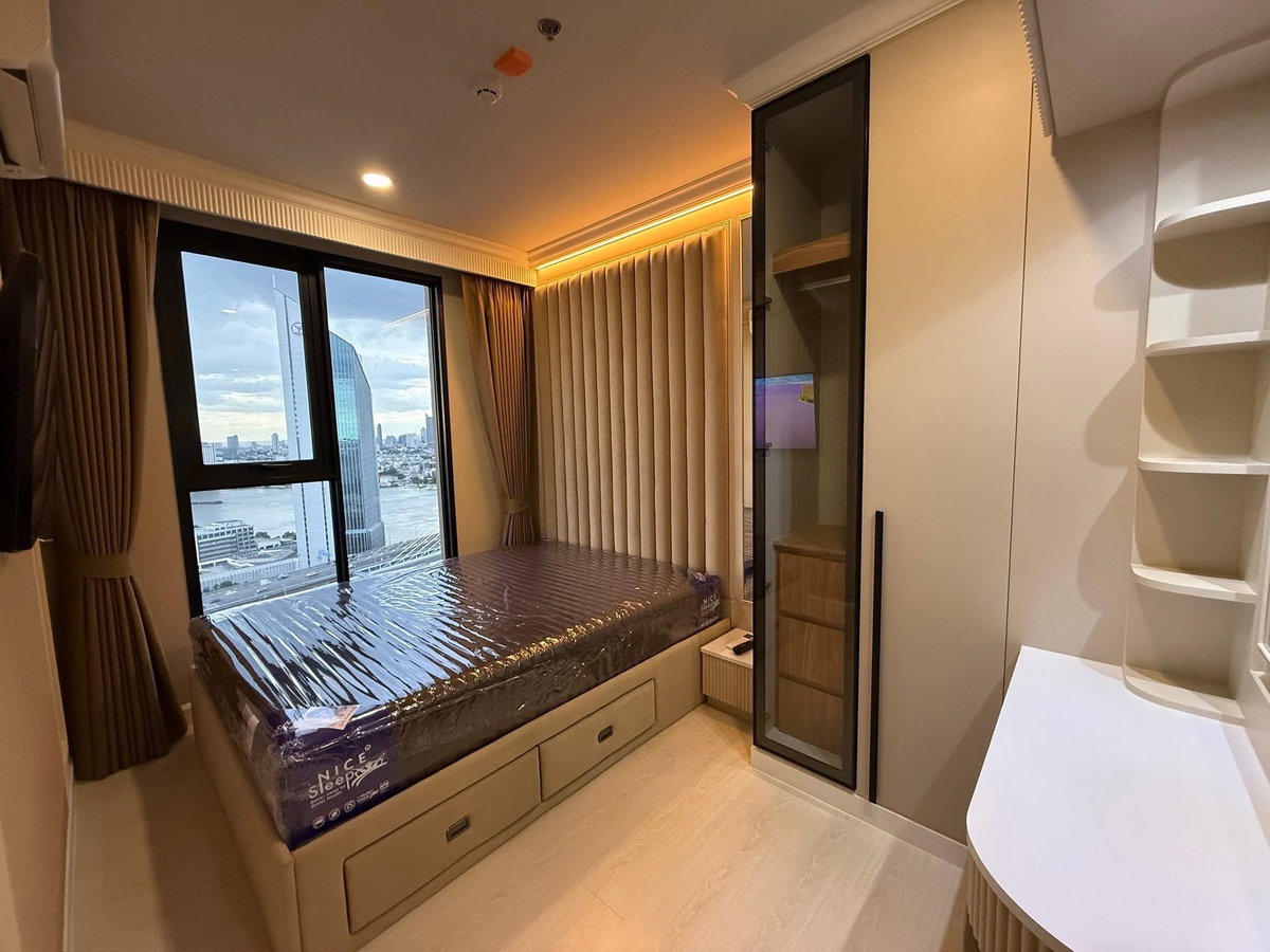 รูป ปล่อยเช่าคอนโดใหม่ Nue Riverest Ratburana ตึก B ชั้น 33 ขนาด 26 ตรม - รูปที่ 3/9