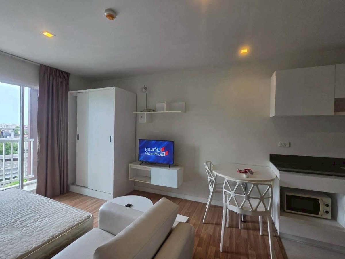 รูป ให้เช่า We Condo เอกมัย–รามอินทรา 🏡 เฟอร์ครบ พร้อมอยู่ ‼️ #ตอบแชทไว🔥🔥 รหัส L119 - รูปที่ 4/8