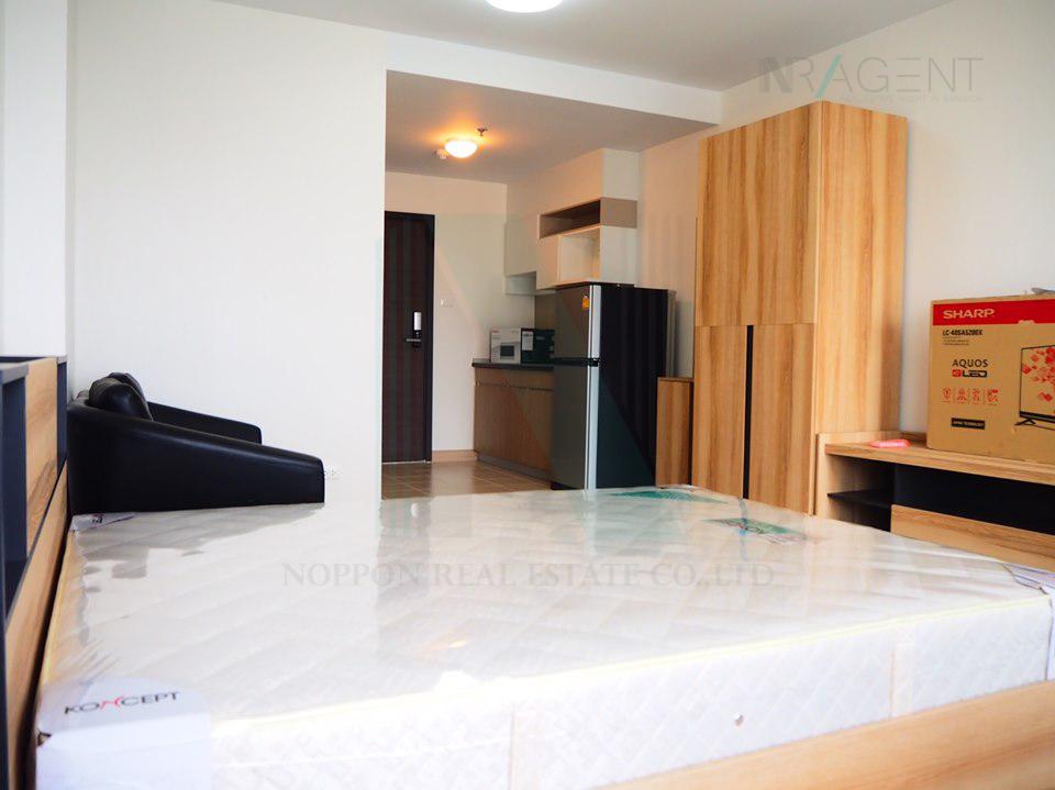 รูป ให้เช่าคอนโด ศุภาลัย เวอเรนด้า พระราม 9 อาคาร A ชั้น 10 สตูดิโอ ขนาด 30.00 ตรม ใกล้ เซ็นทรัลพลาซา แกรนด์ พระราม 9 - รูปที่ 6/8