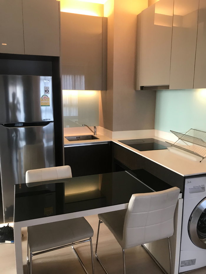 รูป Condo for RENT : The Signature by Urban  57.74 sqm.  𝐓𝐲𝐩𝐞 : 2 Bed 2 Bath / City View  𝐅𝐥𝐨𝐨𝐫 : 12A   - รูปที่ 8/9