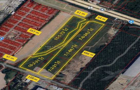 รูป ขายที่ดินเพื่อการลงทุน 44-0-24 ไร่ ผังเมืองสีม่วงลาย ตำบลมะขามคู่ อำเภอนิคมพัฒนา จังหวัดระยอง ใกล้นิคมอุตสาหกรรม WHA ระยอง - รูปที่ 1/10