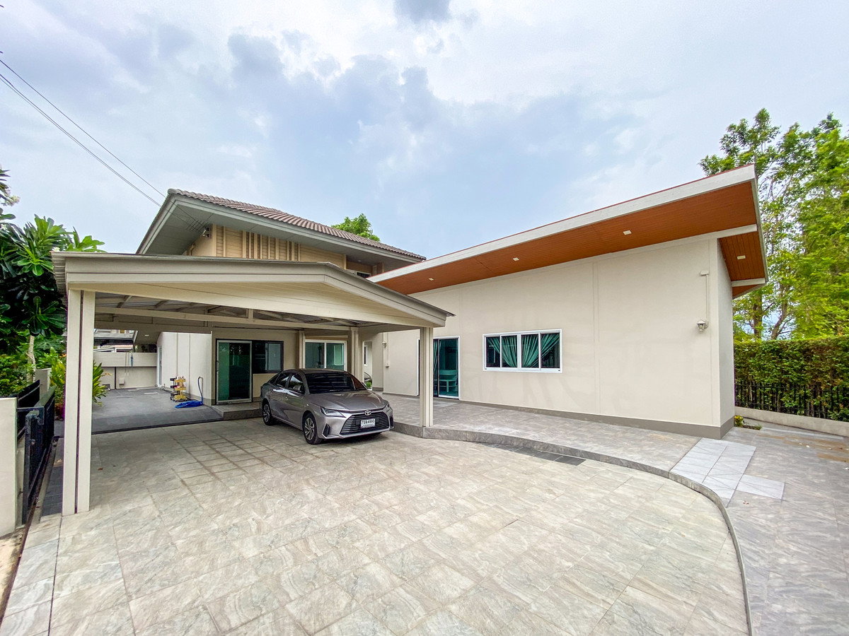 รูป ขายบ้านแปลงมุม คณาสิริ บางนา — แปลงใหญ่ 94 ตร.ว. หลังมุม ติดสวน พร้อมเรือนรับรอง 5 ห้องนอน / 3 ห้องน้ำ 6.2ลบ. - รูปที่ 1/67