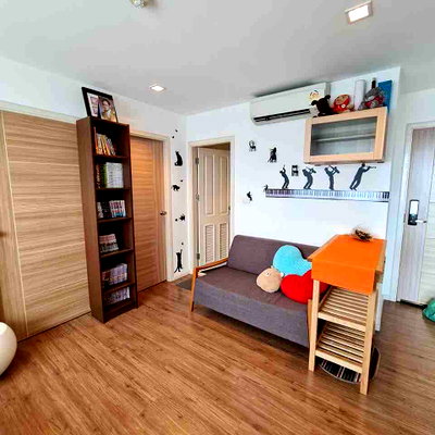 คอนโดให้เช่า :  Spacious 2-Bedroom Condo for Rent | B Republic Sukhumvit 101/1  2 Bedrooms | 1 Bathroom | 42 sq.m. 8th Floor | Fully Furnished Only 16,000 THB/Month