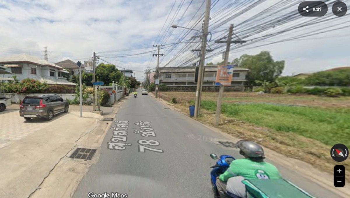 รูป ขายที่ดินผังสีม่วง 384 ตร.ว. พระประแดง ใกล้ทางด่วนสุขสวัสดิ์และวงแหวนอุตสาหกรรม ตารางวาละ 25,000 บาท - รูปที่ 4/10