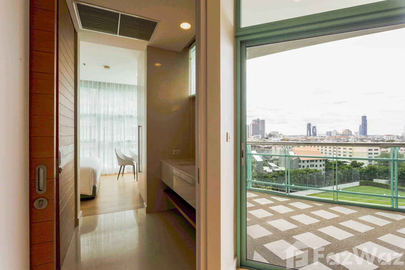 รูป คอนโดให้เช่า 3 ห้องนอน ในโครงการ ชาเทรียม ริเวอร์ไซด์ เรสซิเดน 6441064 - รูปที่ 15/22