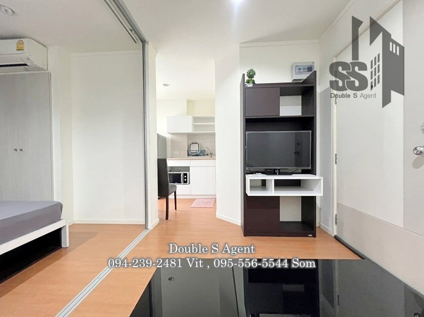 รูป SS 284 #ให้เช่าลุมพินีพาร์ครัตนาธิเบศร์งามวงศ์วาน  ขนาด 23 ตร.ม  ตึก B ชั้น 21  #ให้เช่าคอนโดราคาถูก #ให้เช่าคอนโดห้องสวย  - รูปที่ 2/12