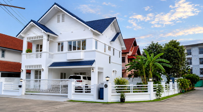 บ้านเดี่ยวให้เช่า : ให้เช่าบ้านเดี่ยวหลังใหญ่ ม.ศรีราชาพาร์ควิว ไร่กล้วย ศรีราชา