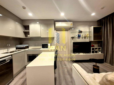ขายคอนโด : ขายคอนโด The Politan rive ริมแม่น้ำเจ้าพระยา วิวแม่น้ำ แบบ 2 ห้องนอน ชั้น 54 แต่งสวย ครบพร้อมอยู่