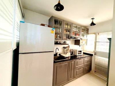 Townhouses for sale True Digital Park : [For Sale] 3-Storey Townhome – Near Yellow Line BTS – Only 200m from the Main Road! 🚗⚡ EV Charger Ready, Fully Built-in, Move-in Ready