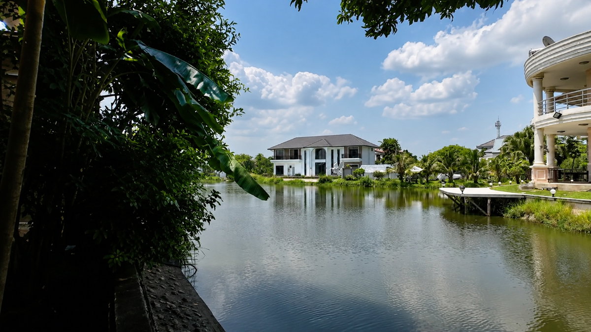 รูป ขายบ้านเดี่ยวริมทะเลสาบ หมู่บ้านกฤษดานคร ปิ่นเกล้า-พุทธมณฑลสาย2  - รูปที่ 5/21