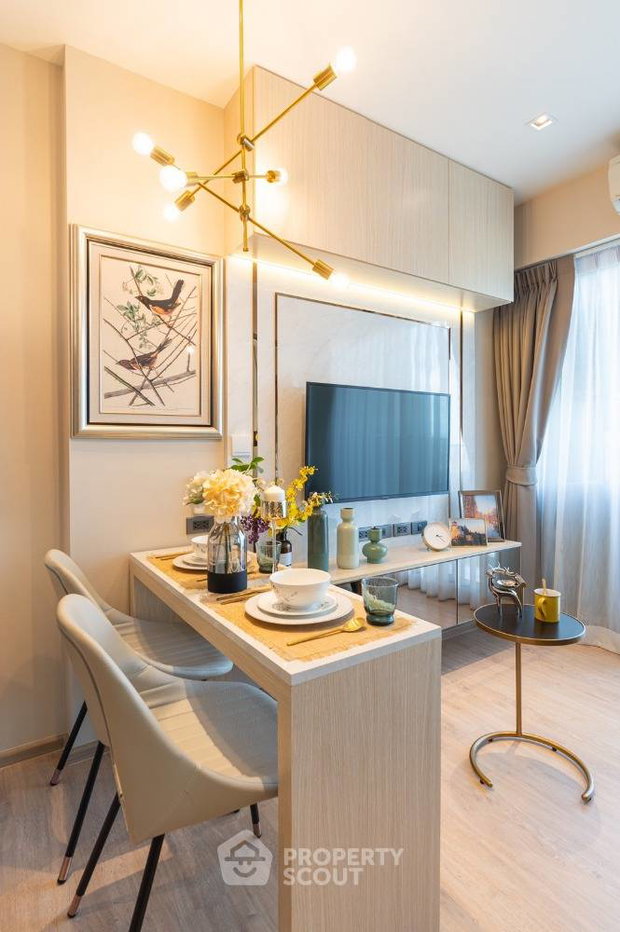 picture 1-BR Condo 34th-Floor, 33 Sqm | Whizdom Station Ratchada-Thrapra | 100m to BTS Talat Phlu (ID 597601) - 6/17