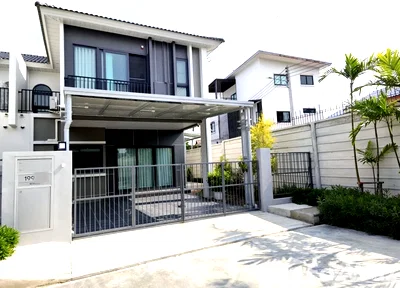 เช่าบ้านเดี่ยว ชลบุรี : บ้านเดี่ยวให้เช่า 4 ห้องนอน ในโครงการ ศุภาลัย ปาล์มวิลล์ สุขุมวิท โรงโป๊ะ 6440806
