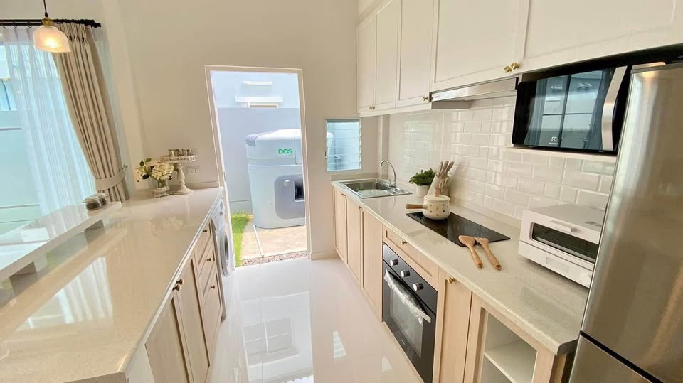 รูป Townhome For RENT/SALE : Indy 2 Bangna Ram 2 compound  3 Bed  3 Bath  122 sqm   Land size    25 sqw.  2 parking lot  - รูปที่ 16/31