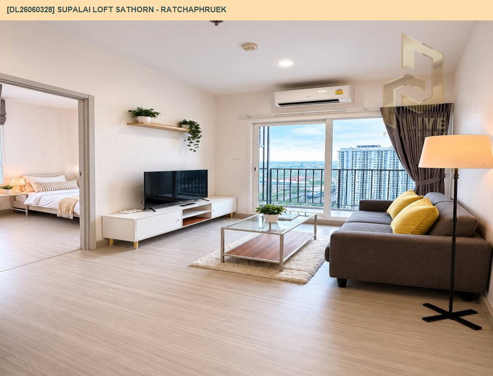 รูป DL26060328 ให้เช่าคอนโด ศุภาลัย ลอฟท์ สาทร - ราชพฤกษ์ (Supalai Loft Sathorn - Ratchaphruek) ใกล้ BTS บางหว้า พร้อมเข้าอยู่ โทรด่วน 0638692663 LineID @952jdxxk - รูปที่ 6/11