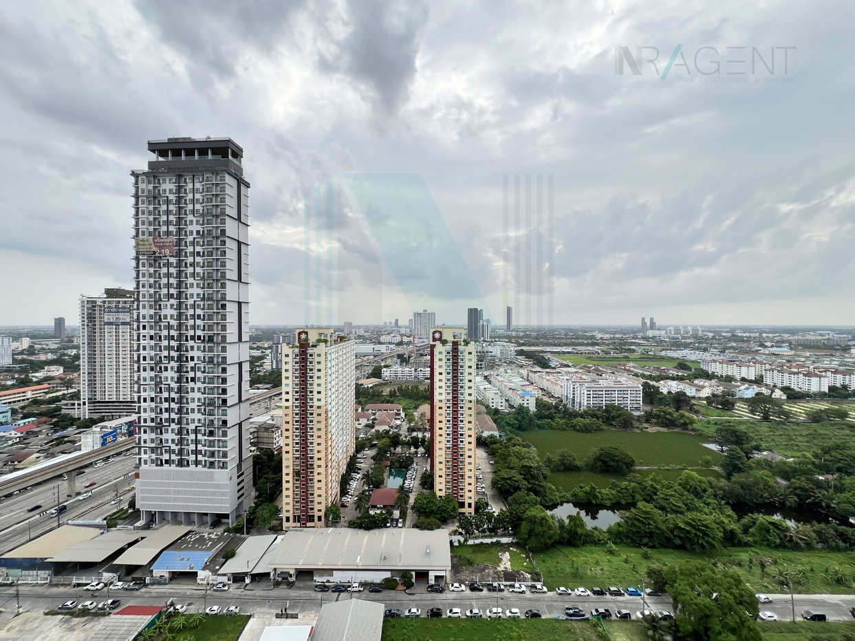 รูป ให้เช่าคอนโด ลุมพินี พาร์ค รัตนาธิเบศร์-งามวงศ์วาน อาคาร B ชั้น 28 1 ห้องนอน ขนาด 26 ตรม ใกล้ บิ๊กซี รัตนาธิเบศร์ 2 - รูปที่ 8/8