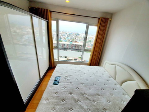 P-1504 • Hive Taksin • ห้องพร้อมอยู่ ใกล้ BTS วงเวียนใหญ่ 12,000 บาท | Line Id: @easycondoplus | 099-229-6397