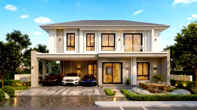 บ้านเดี่ยว เชียงใหม่ : 🔥บ้านหรูสไตล์ Modern Luxury @ บ้านแหวน หางดง 📍 หลังกาดฝรั่ง เชียงใหม่