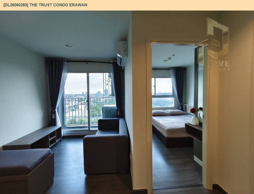 รูป DL26060283 ให้เช่าคอนโด เดอะ ทรัสต์ คอนโด เอราวัณ (The Trust Condo Erawan) ใกล้ BTS ช้างเอราวัณ พร้อมเข้าอยู่ โทรด่วน 0653619502 LineID @952jdxxk - รูปที่ 8/13