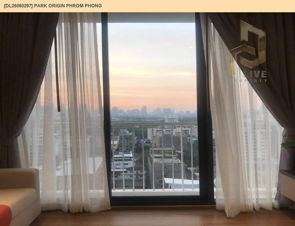 รูป DL26060297 ขายคอนโด พาร์ค ออริจิ้น พร้อมพงษ์ (PARK ORIGIN PHROM PHONG) ใกล้ BTS พร้อมพงษ์ พร้อมเข้าอยู่ โทรด่วน 0614453194 LineID @952jdxxk - รูปที่ 6/8
