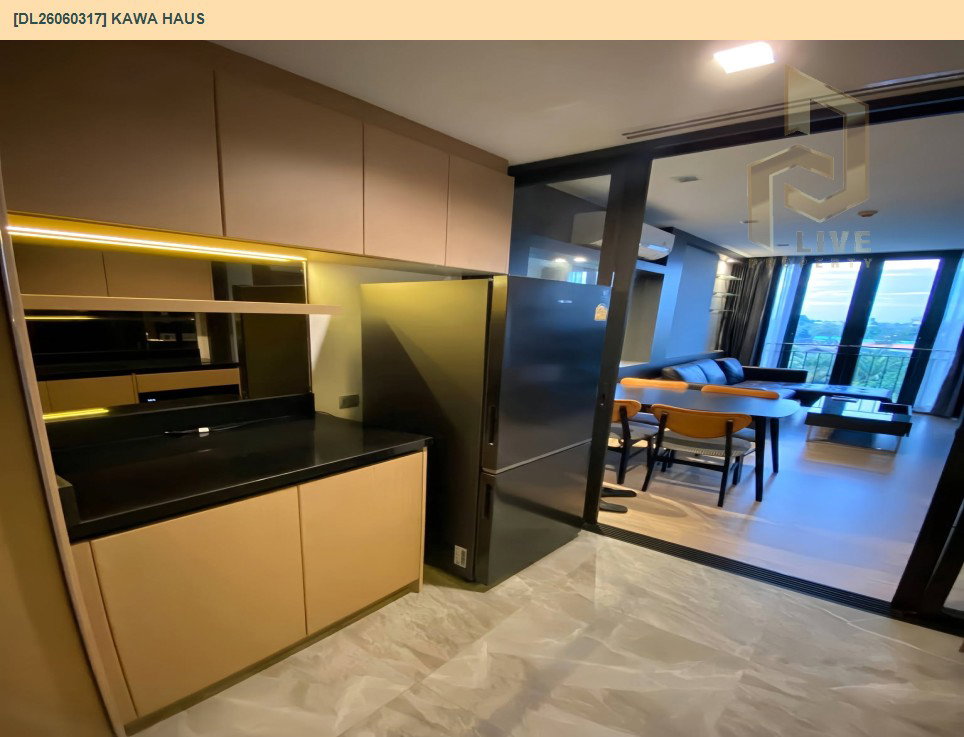 รูป DL26060317 ให้เช่าคอนโด คาวะ เฮาส์ (KAWA HAUS) ใกล้ BTS อ่อนนุช พร้อมเข้าอยู่ โทรด่วน 0638692663 LineID @952jdxxk - รูปที่ 8/12