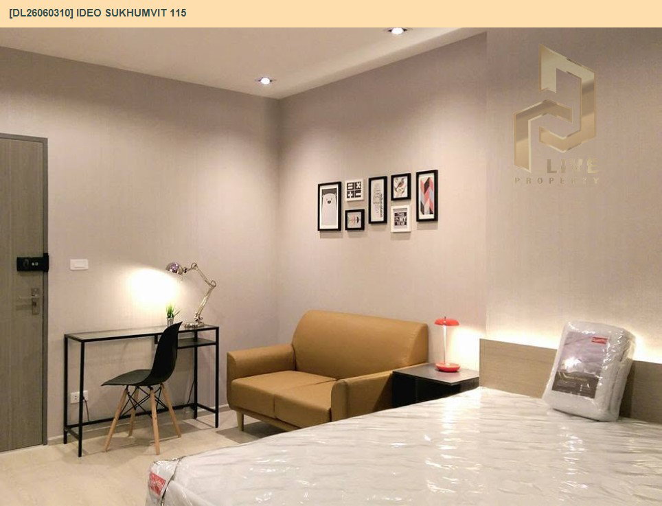 รูป DL26060310 ให้เช่าคอนโด ไอดีโอ สุขุมวิท 115 (IDEO Sukhumvit 115 ) ใกล้ BTS ปู่เจ้า พร้อมเข้าอยู่ โทรด่วน 0614453194 LineID @952jdxxk - รูปที่ 3/16