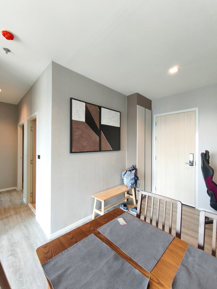 รูป Condo for RENT :   Knightsbridge Skyriver Ocean  size 62 sqm. 2 Bed / 2 Bath (Bathtub) / River View /Balcony /Closed Kitchen   𝐅𝐥𝐨𝐨𝐫 : 22nd   - รูปที่ 10/23