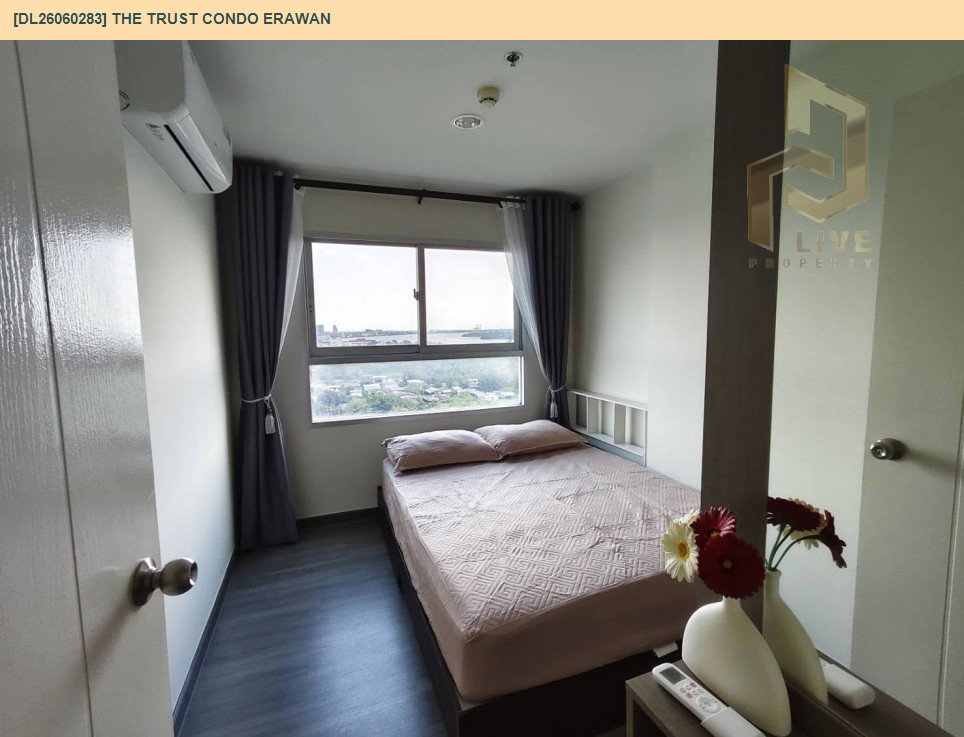 รูป DL26060283 ให้เช่าคอนโด เดอะ ทรัสต์ คอนโด เอราวัณ (The Trust Condo Erawan) ใกล้ BTS ช้างเอราวัณ พร้อมเข้าอยู่ โทรด่วน 0653619502 LineID @952jdxxk - รูปที่ 2/13