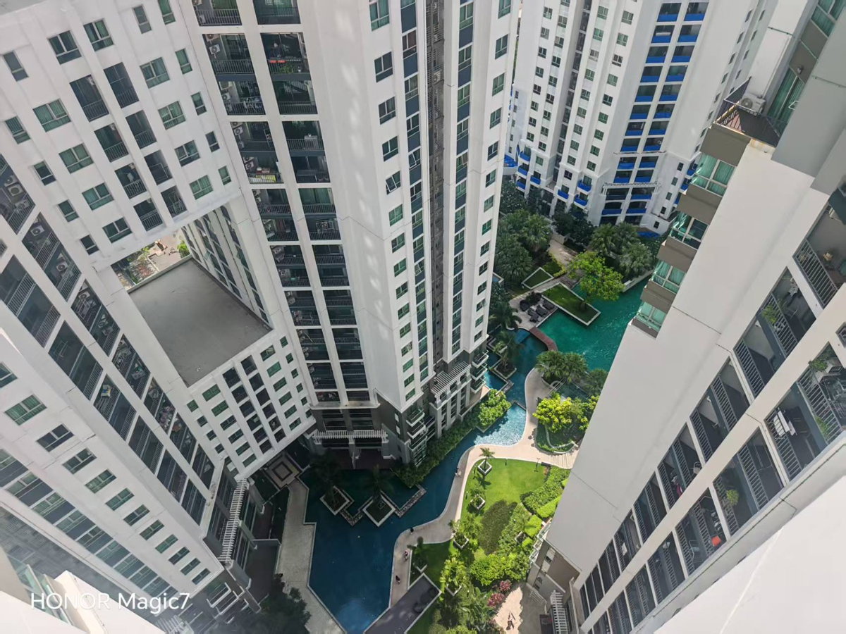 รูป ให้เช่าคอนโด Belle Grand Rama 9 คอนโดแต่งครบพร้อมเข้าอยู่ใกล้ MRTพระราม9เพียง550เมตรเท่านั้น!! - รูปที่ 9/13