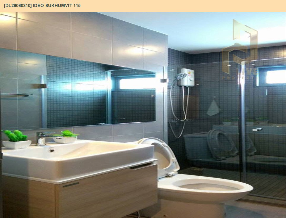 รูป DL26060310 ให้เช่าคอนโด ไอดีโอ สุขุมวิท 115 (IDEO Sukhumvit 115 ) ใกล้ BTS ปู่เจ้า พร้อมเข้าอยู่ โทรด่วน 0614453194 LineID @952jdxxk - รูปที่ 15/16