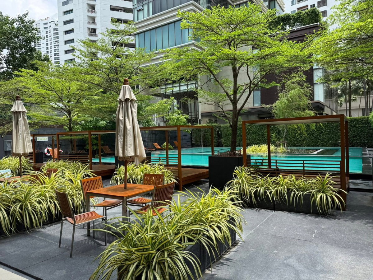รูป [VR0338] 🔥 27,000/เดือน | The Emporio Place สุขุมวิท 24 ห้องสตูดิโอใหญ่สะใจ 47 ตร.ม. ชั้นสูง 31 วิวเมืองสวยสุดพรีเมียม ใกล้ BTS พร้อมพงษ์! 🔥 - รูปที่ 3/11