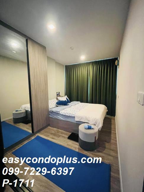 รูป P-1711 • B Loft Lite Sukhumvit 115 • วิวสระว่ายน้ำ ใกล้ BTS ปู่เจ้า 9,500 บาท | Line Id: @easycondoplus | 099-229-6397 - รูปที่ 2/9