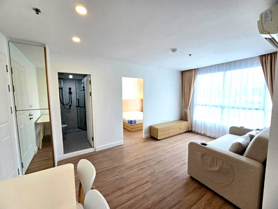 Condos for rent : 🔔New🔔 For rent, newly renovated room with city view and washing machine at U Delight Residence Pattanakarn-Thonglor