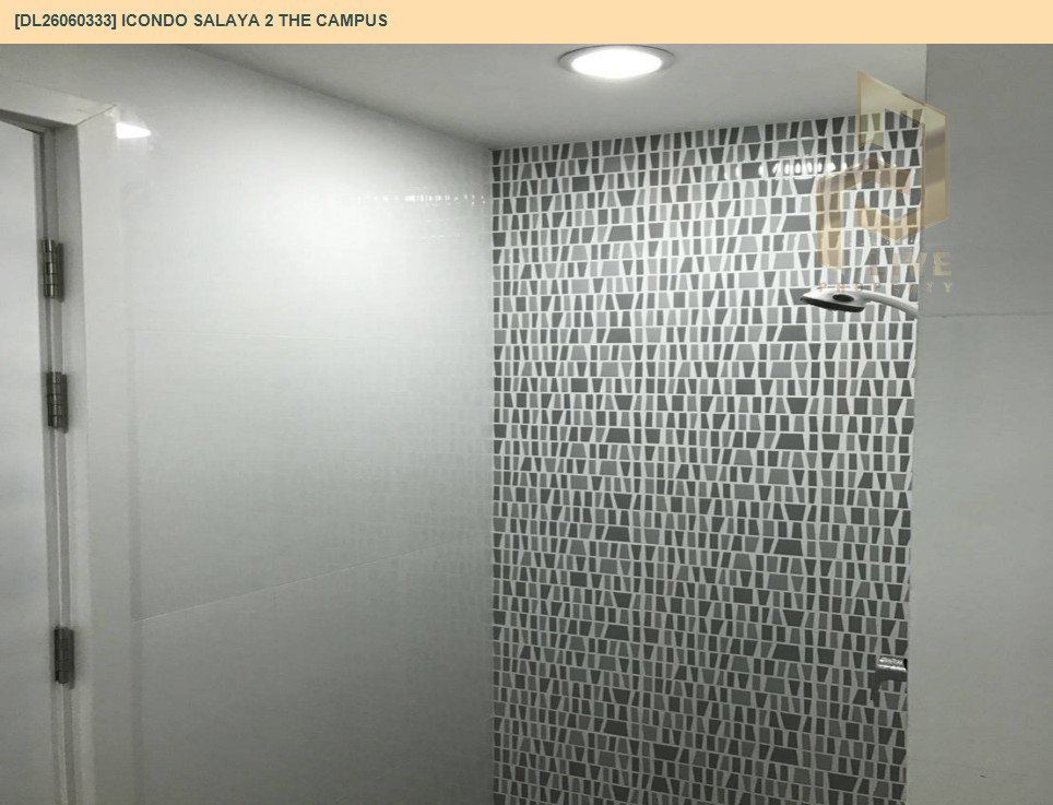 รูป DL26060333 ขายคอนโด ไอ คอนโด ศาลายา 2 เดอะ แคมปัส  (icondo Salaya 2 The campus ) ใกล้  พร้อมเข้าอยู่ โทรด่วน 0638692663 LineID @952jdxxk - รูปที่ 8/8