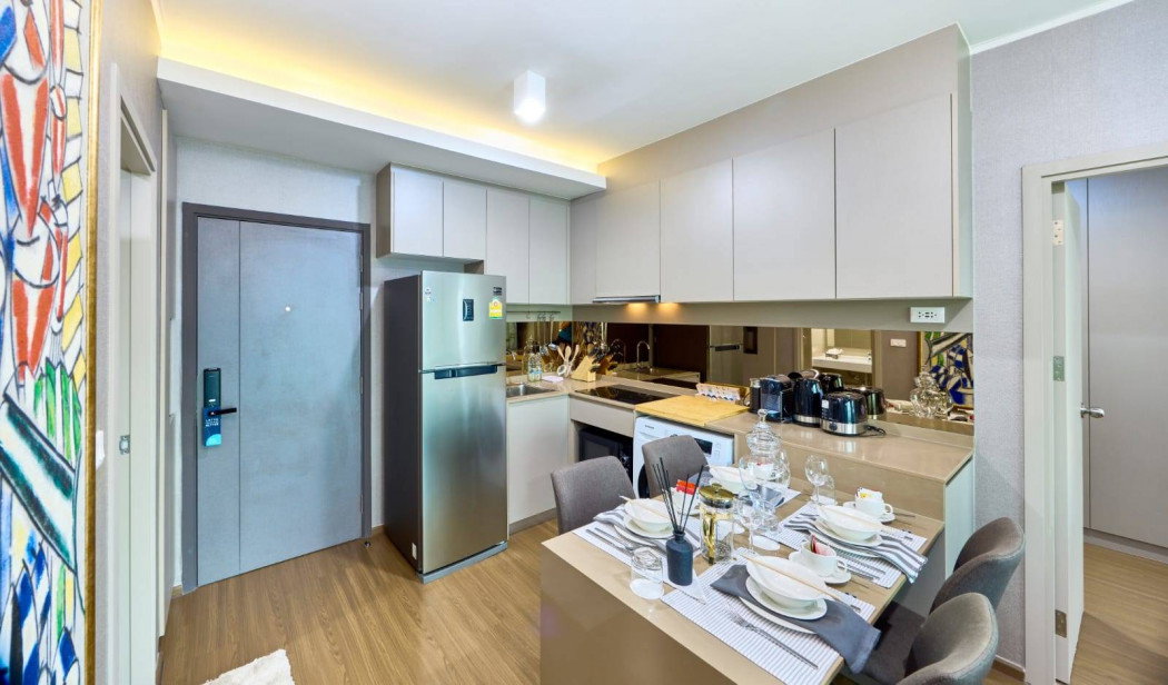 รูป ให้ เช่า คอนโด IDEO Sukhumvit 93 (ไอดีโอ สุขุมวิท 93)52 ตรม. 2 นอน 2 น้ำ ชั้น 36 - รูปที่ 8/11