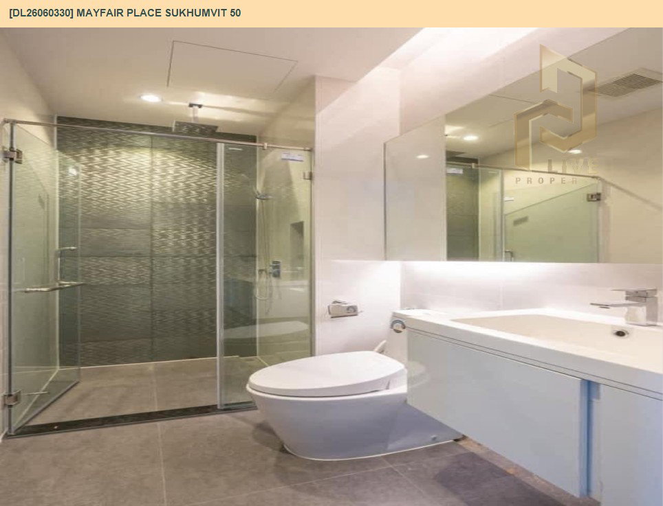 รูป DL26060330 ขายคอนโด เมย์แฟร์ เพลส สุขุมวิท 50 (Mayfair Place Sukhumvit 50) ใกล้ BTS สายสีเขียว พร้อมเข้าอยู่ โทรด่วน 0638692663 LineID @952jdxxk - รูปที่ 5/5
