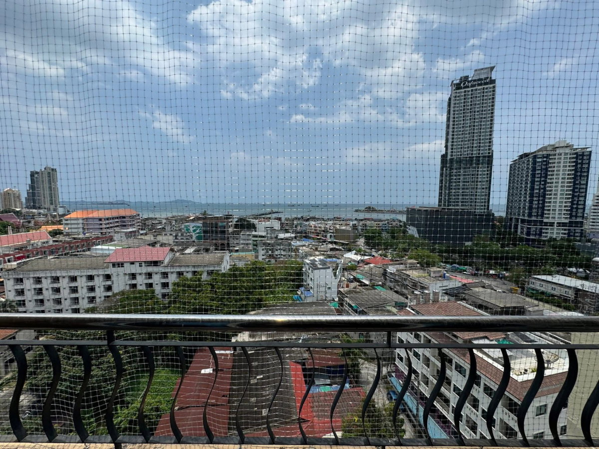 รูป ให้เช่า ศรีราชาคอนโดวิว ชั้น10 ห้องมุม วิวทะล พร้อมอยู่ - รูปที่ 7/16